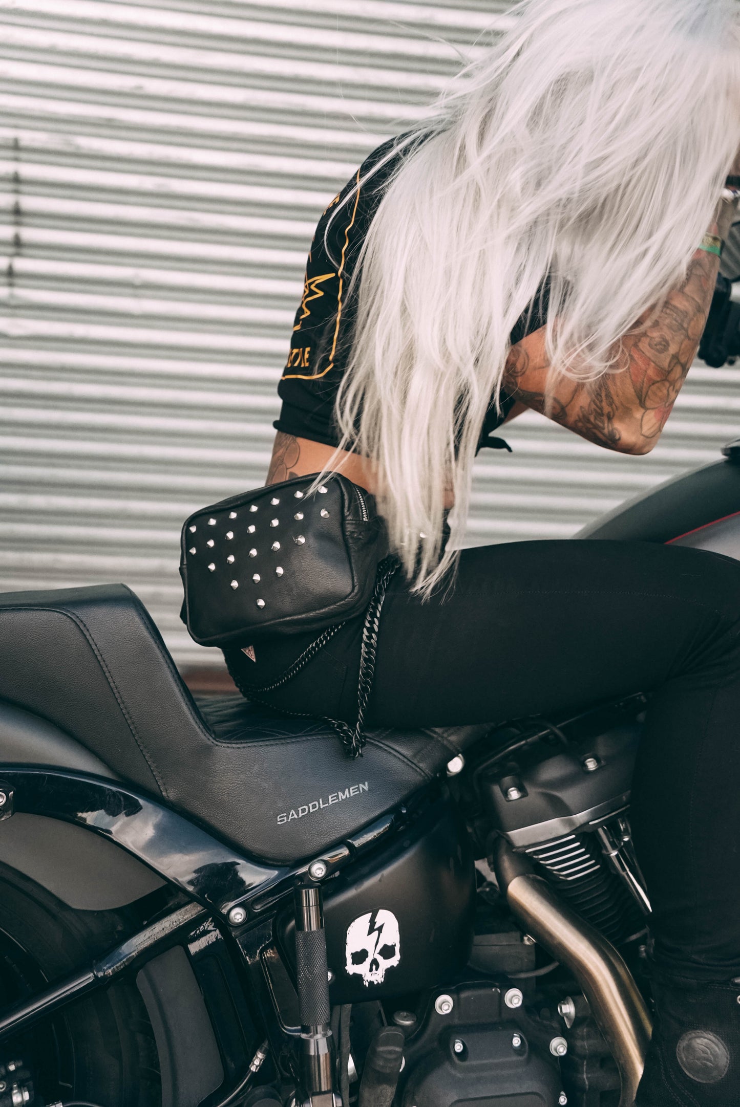 Studded Belt Bag