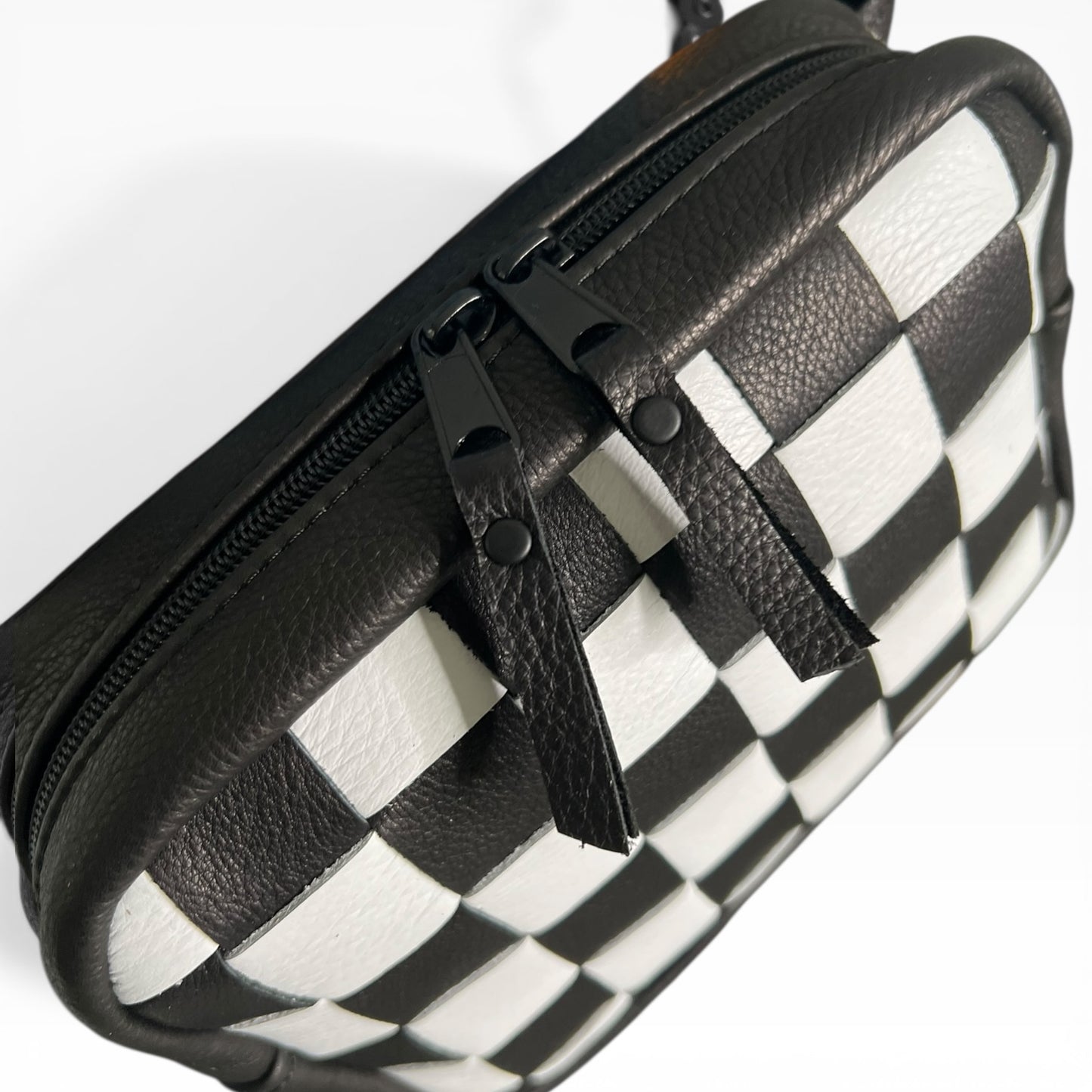 Fast Lane Checker Belt Bag