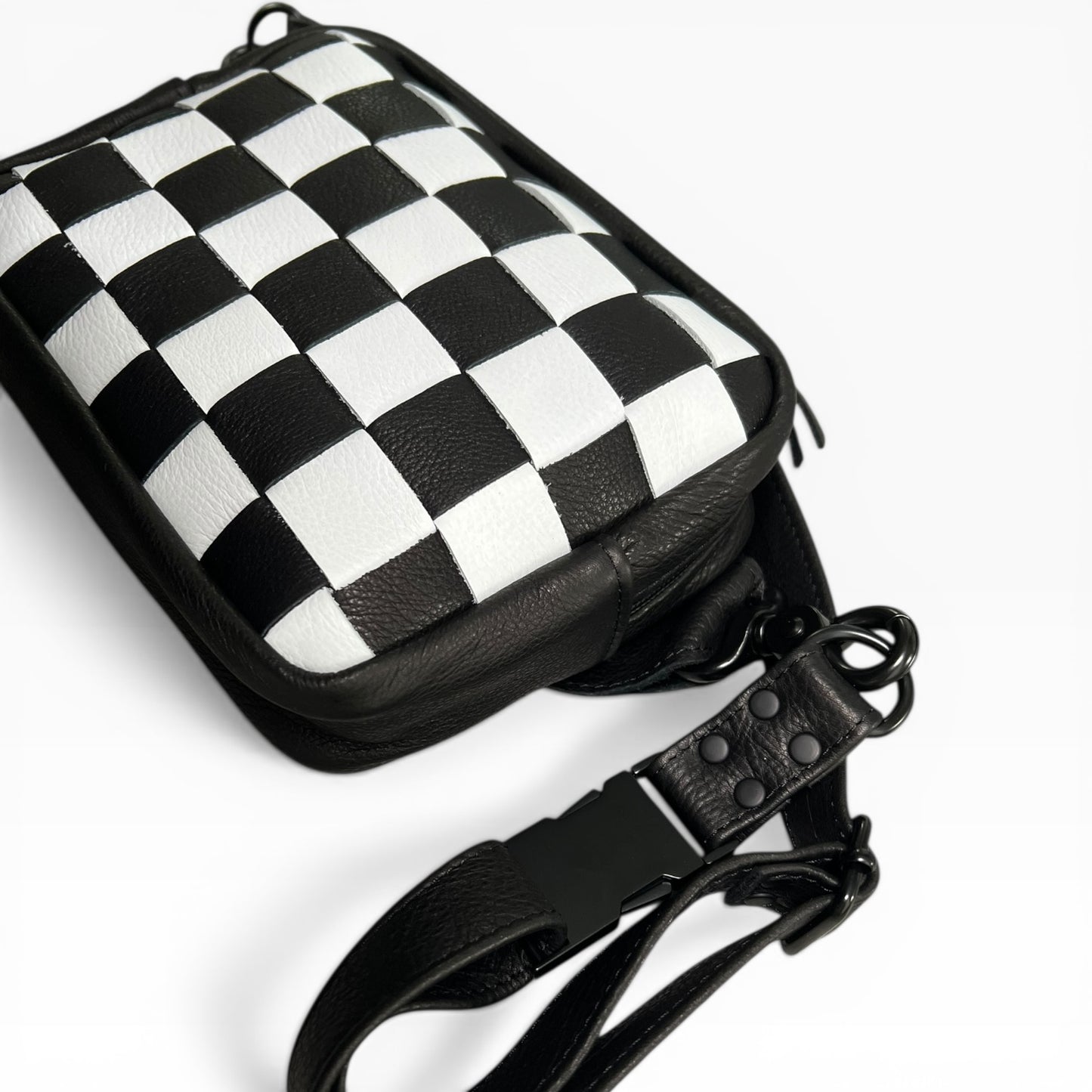 Fast Lane Checker Belt Bag