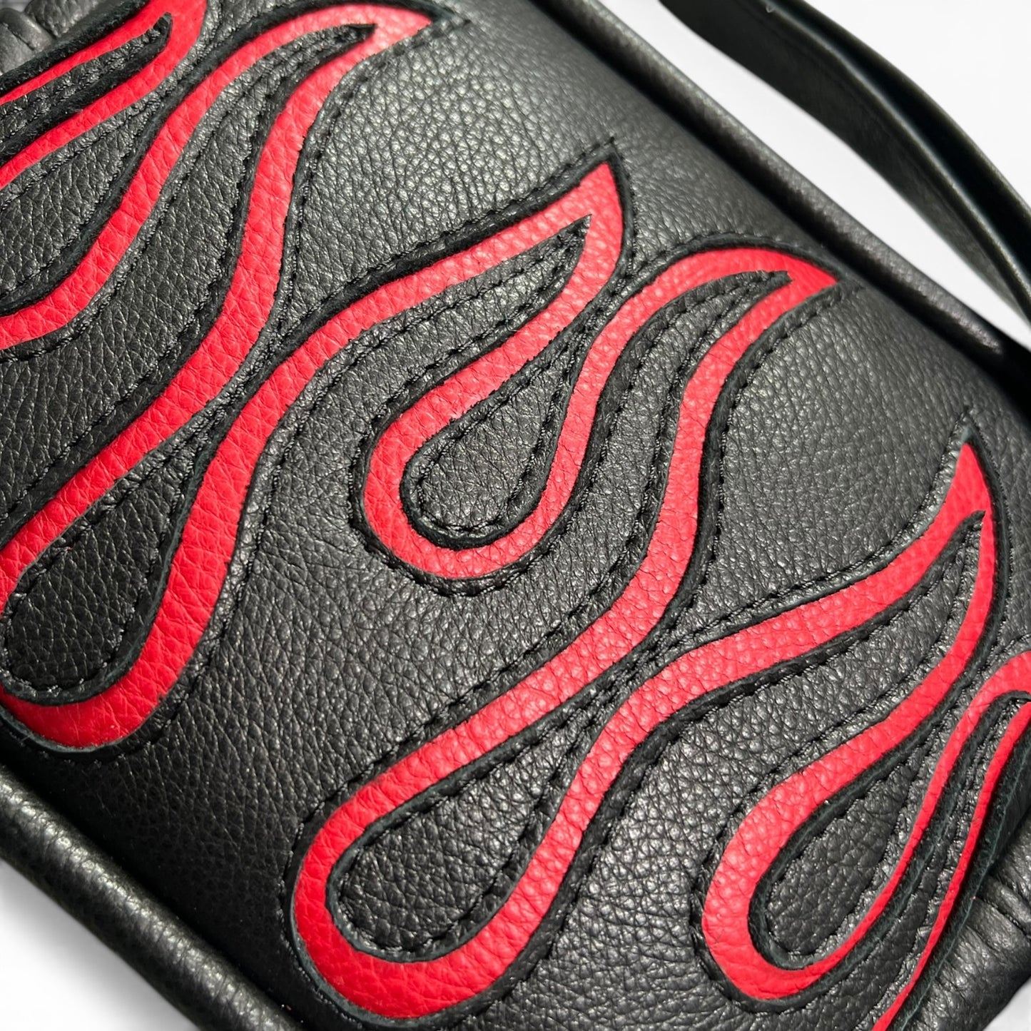 Wildfire Belt Bag - Black and Red