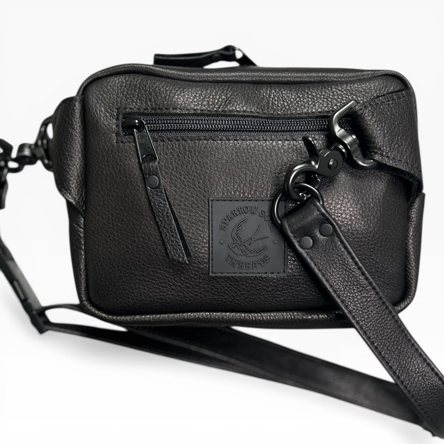Wildfire Belt Bag - Black and Red