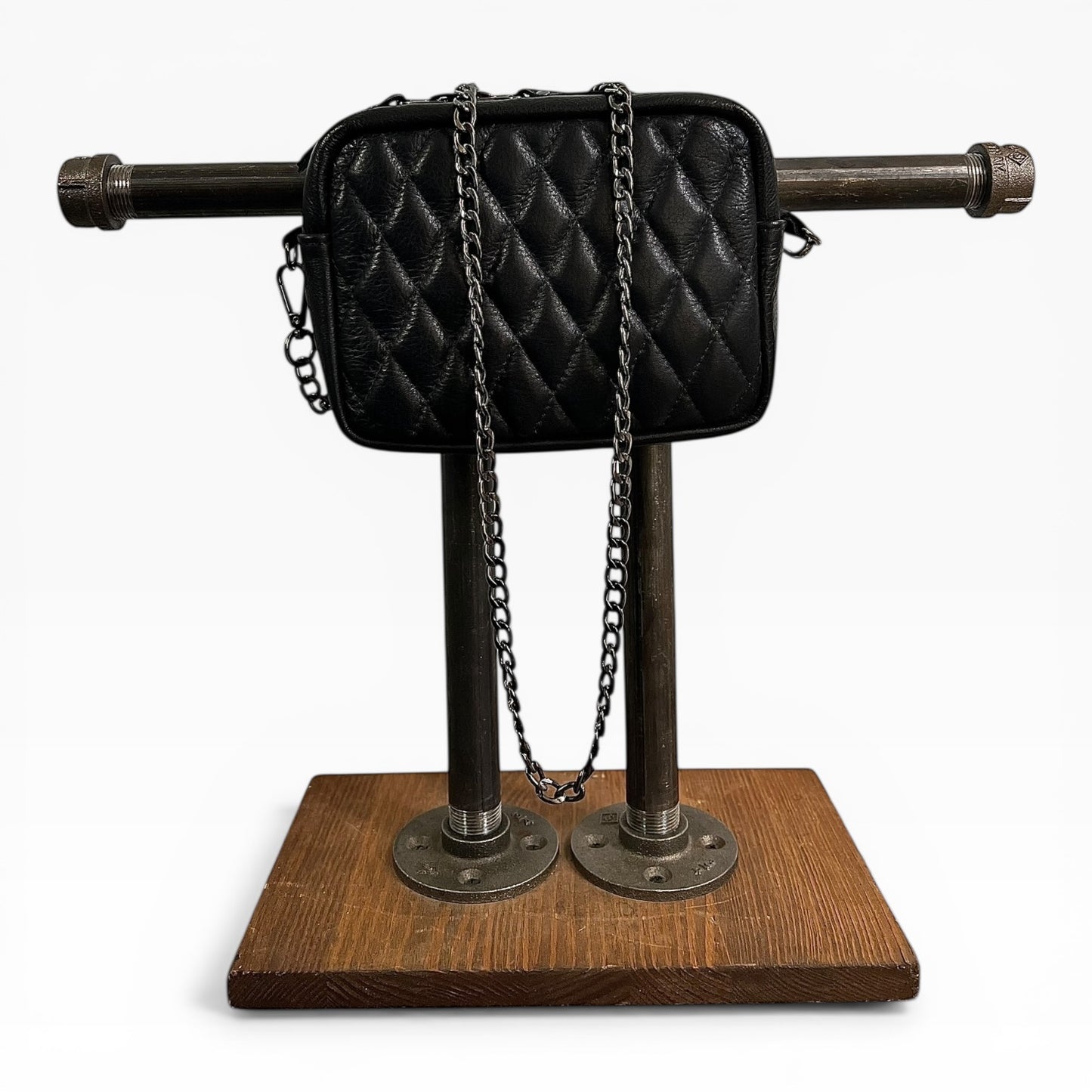 Diamond Stitch Bar Bag