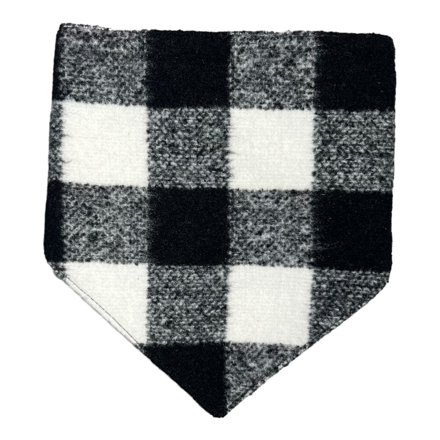 Classic Bandana - Buffalo Plaid Black & White